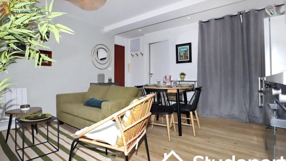 Studio meublé 10m² Rennes centre - Calme, lumineux - Photo 6