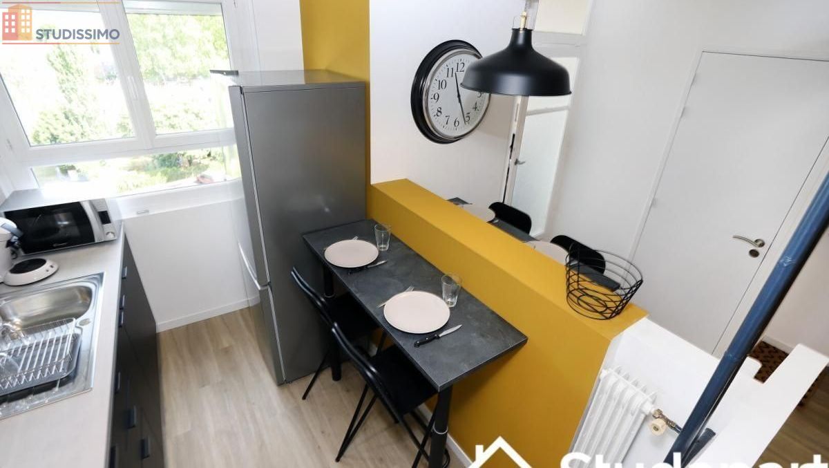 Studio meublé 11m² Rennes 35200 - Meublé, DPE A - Photo 3
