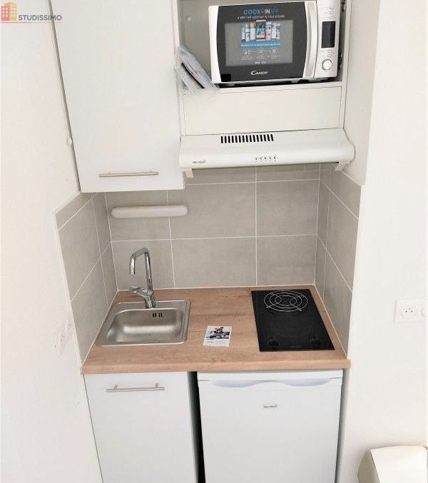 Studio meublé 17m² Pessac - Meublé, DPE C - Photo 5