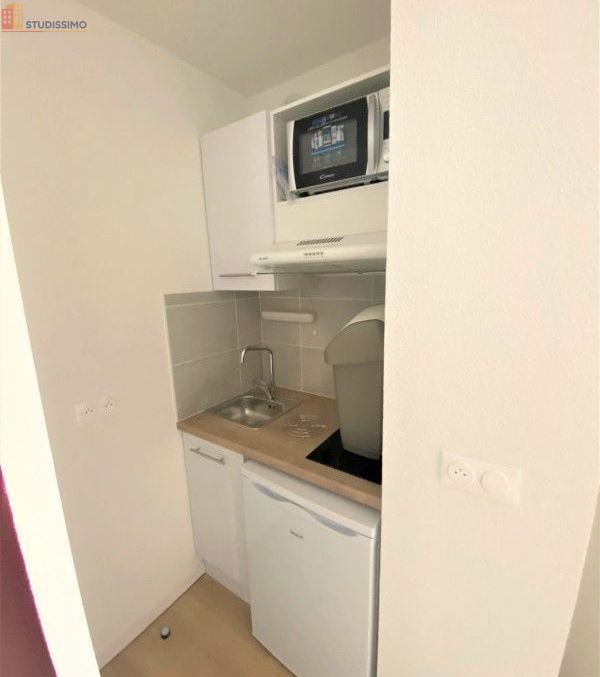 Studio meublé 17m² Pessac - Meublé, DPE B - Photo 2