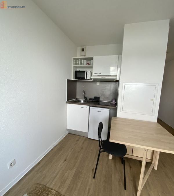 Studio meublé 24m² Talence - Dernier étage, lumineux - Photo 4