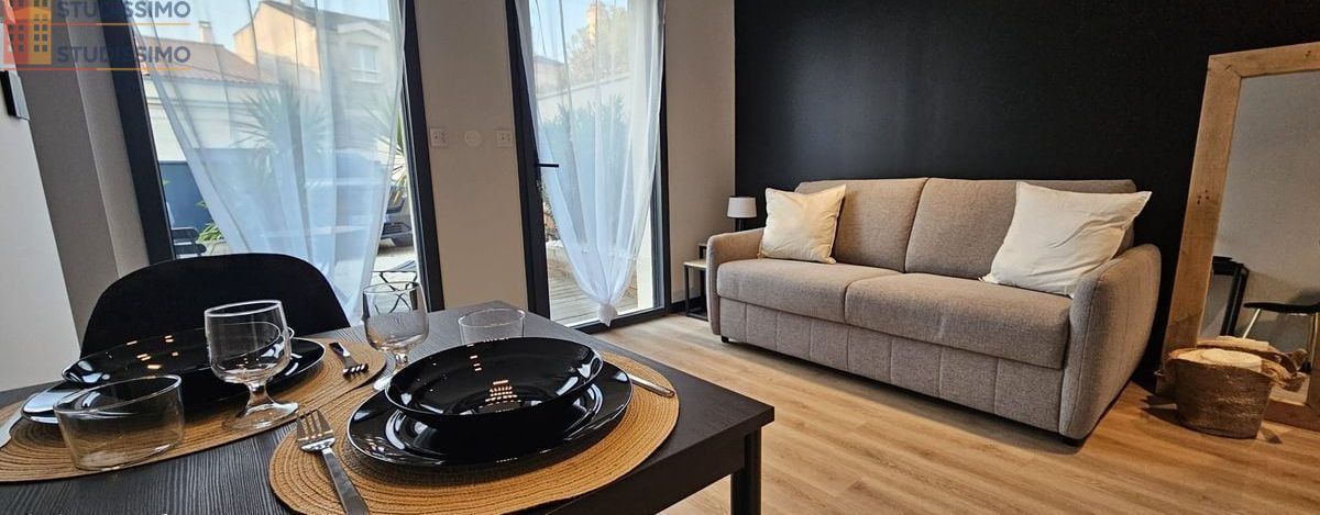 Studio meublé 18m² Bordeaux centre - Neuf, terrasse privative - Photo 11