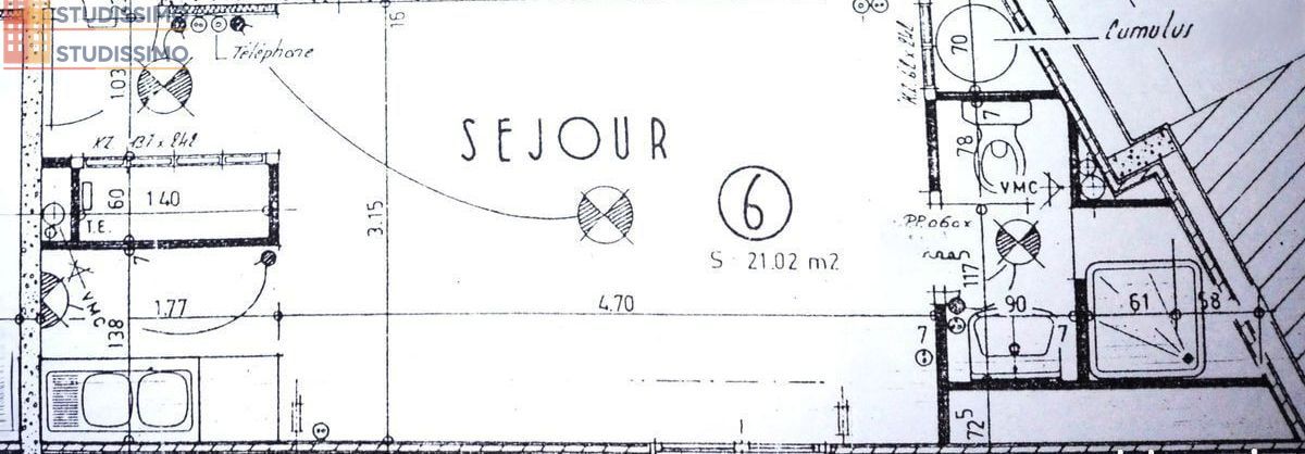 Studio 21m² Rennes centre - lumineux - Photo 1