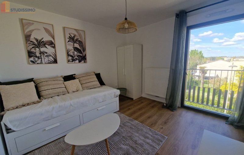 Studio meublé 29m² Pessac centre - Résidence sécurisée, standing - Photo 13