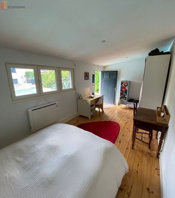 Studio meublé 17m² Talence - Grande chambre, meublé - Photo 1