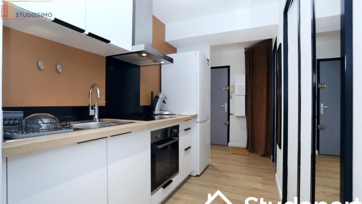 Studio meublé 11m² Rennes 35000 - Meublé, DPE A - Photo 1