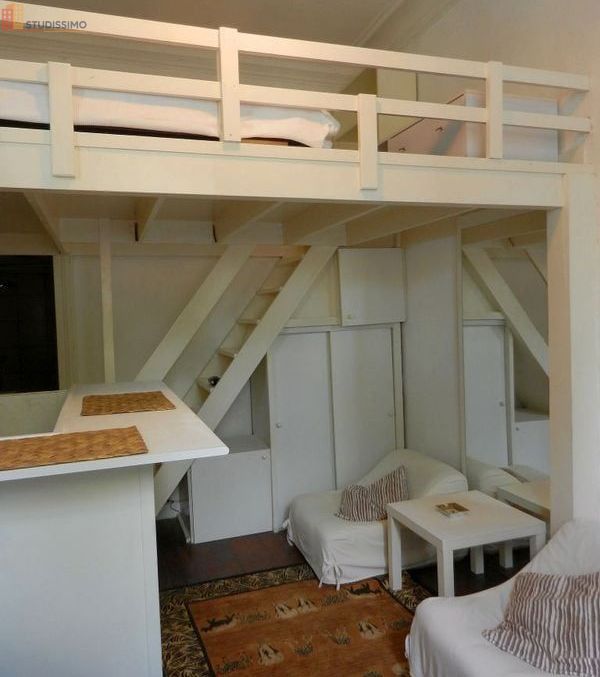 Studio meublé 25m² Bordeaux 33800 - Meublé, DPE D - Photo 1