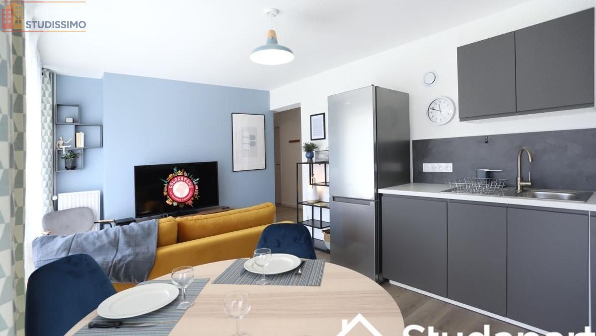Studio meublé 12m² Rennes 35000 - Meublé, DPE A - Photo 3