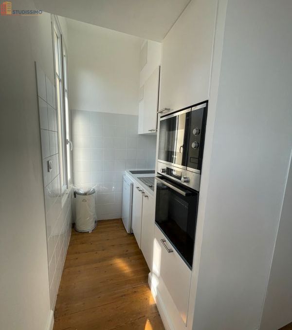 Studio meublé 26m² Bordeaux 33800 - Entièrement rénové, jardin - Photo 2