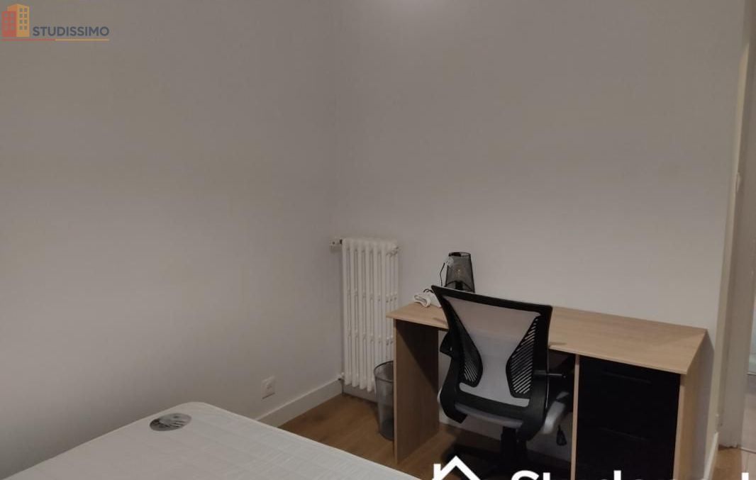 Studio meublé 14m² Rennes - Calme, 6e étage - Photo 8