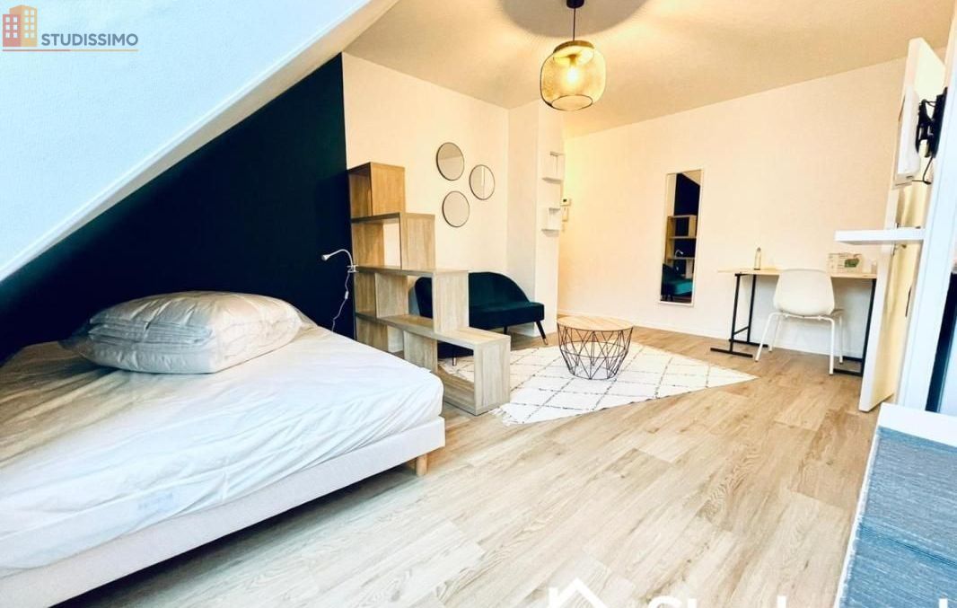Studio 27m² Rennes centre - Meublé, DPE A - Photo 1