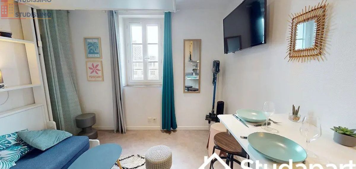 Studio meublé 13m² Rennes centre - Calme, 4e étage - Photo 6