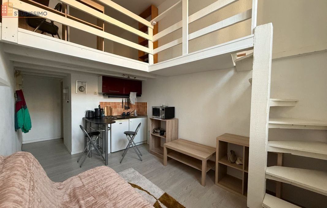 Studio meublé 16m² Bordeaux 33800 - Mezzanine 10m², lumineux - Photo 4