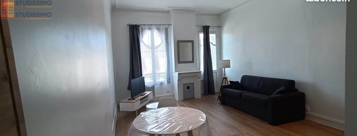 Studio meublé 33m² Bordeaux 33800 - Meublé, DPE D - Photo 9