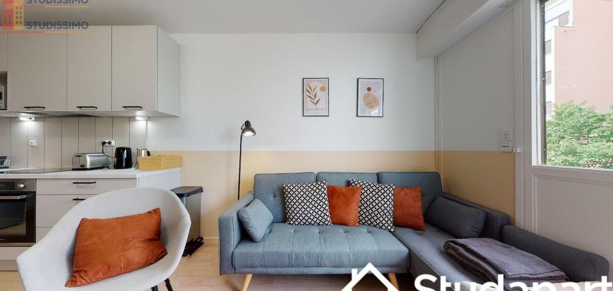 Studio meublé 11m² Bordeaux 33000 - Meublé, DPE A - Photo 2