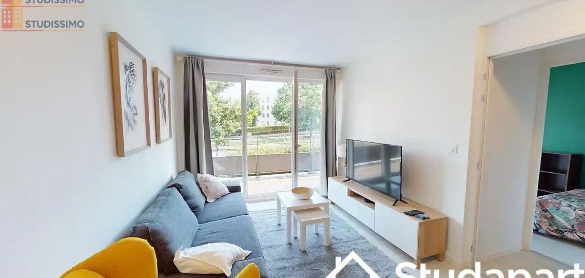 Studio meublé 9m² Rennes 35000 - Calme, lumineux - Photo 2