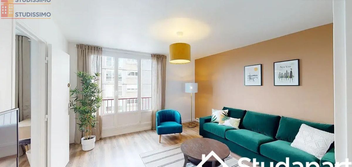 Studio meublé 9m² Rennes centre - Calme, au 4e étage - Photo 4