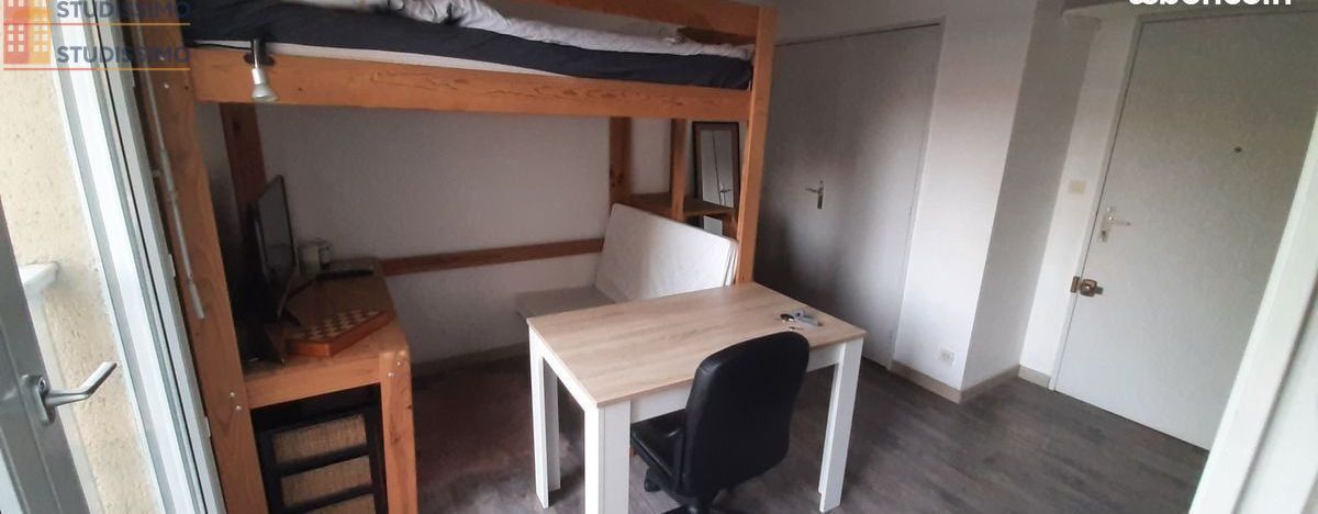 Studio meublé 19m² Bordeaux 33800 - Parking privatif - Photo 2