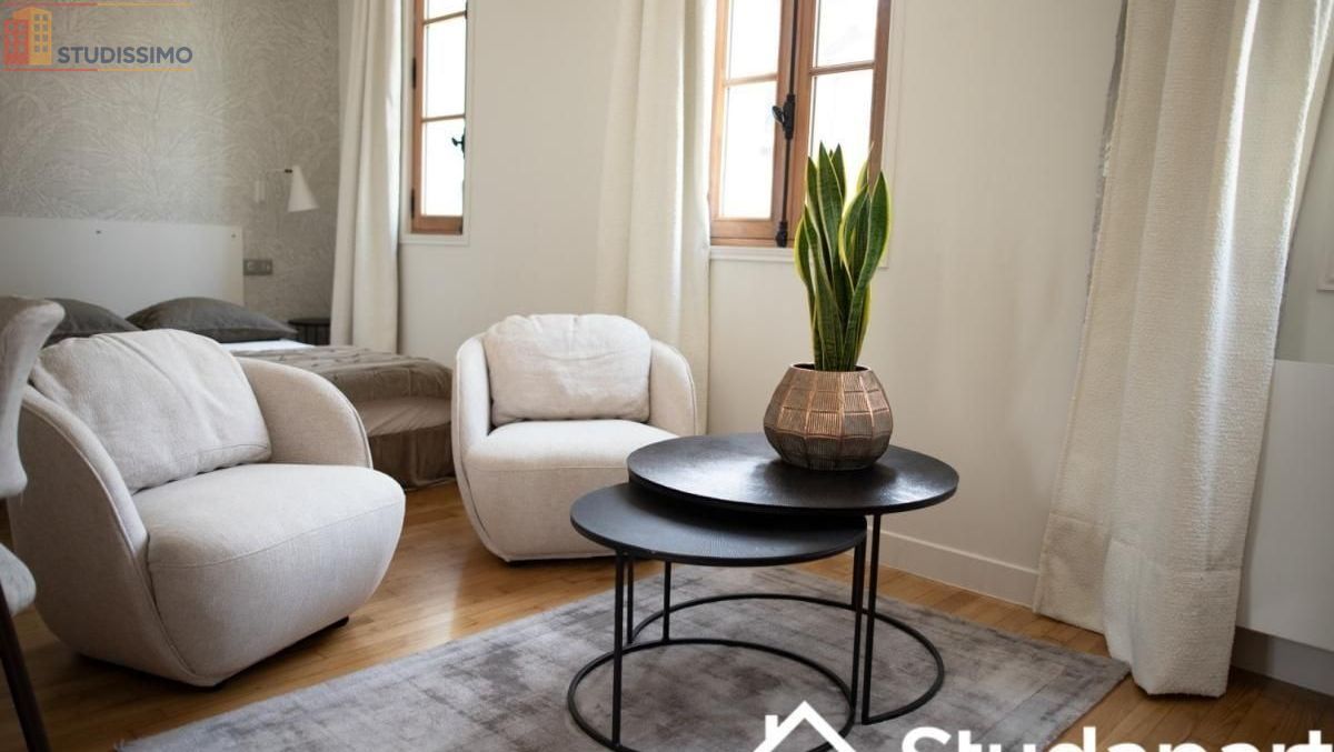 Studio meublé 21m² Rennes - Lumineux, RDC - Photo 2