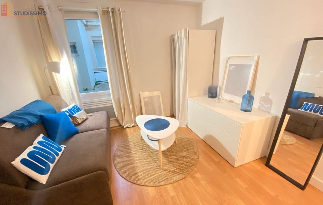 Studio meublé 16m² Bordeaux 33800 - Meublé, DPE B - Photo 2