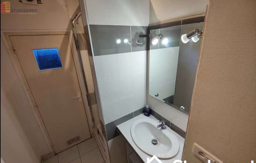 Studio meublé 21m² Rennes 35000 - Lumineux, DPE A - Photo 3
