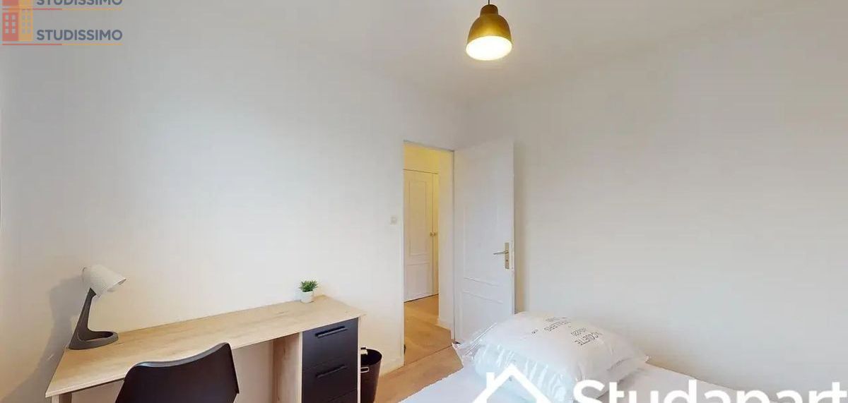 Studio meublé 9m² Rennes 35200 - Calme, étage 3 - Photo 7