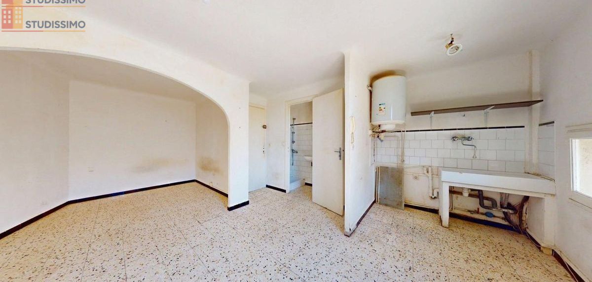 Studio 23m² Agde - Étage 2, DPE E - Photo 22