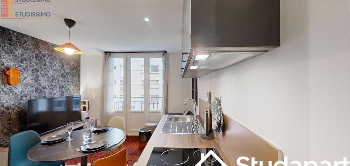 Studio meublé 10m² Rennes centre - Meublé, DPE A - Photo 3