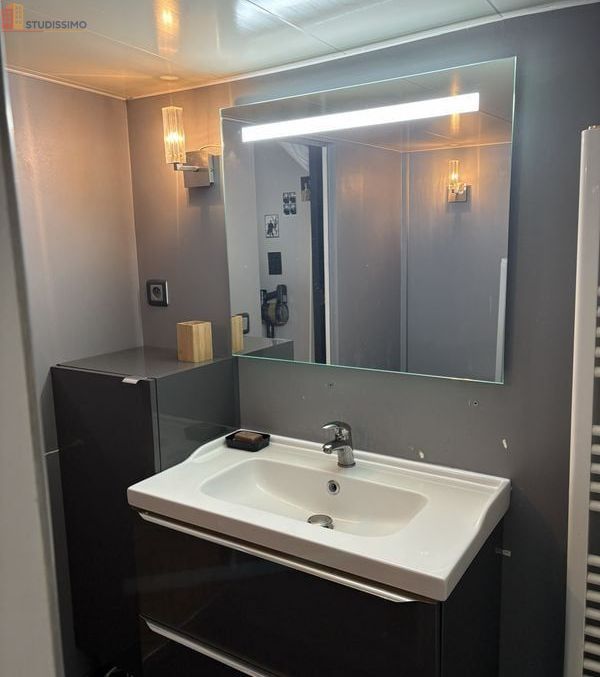 Studio meublé 25m² Bordeaux centre - Mezzanine, cachet - Photo 2
