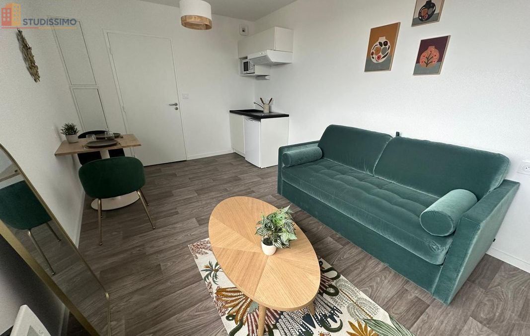 Studio meublé 22m² Rennes 35000 - Meublé, équipé - Photo 4
