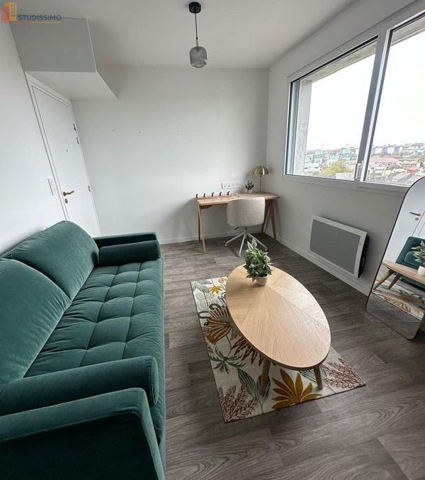 Studio meublé 22m² Rennes 35000 - Meublé, équipé - Photo 3