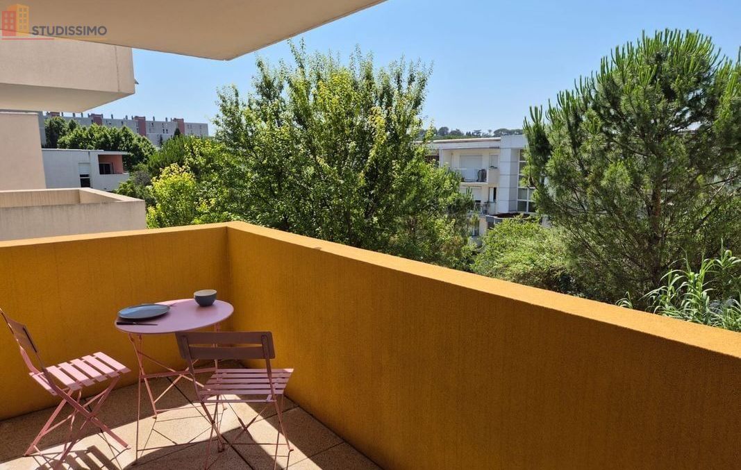 Studio 23m² Montpellier 34080 - Meublé, terrasse - Photo 3