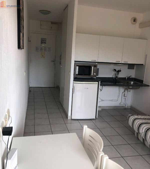 Studio meublé 18m² Béziers - Meublé, DPE C - Photo 3