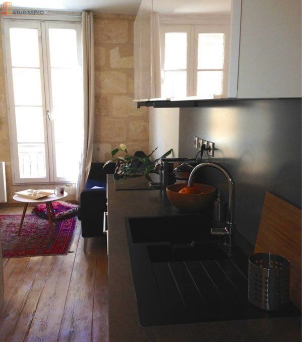Studio meublé 27m² Bordeaux centre - Calme, plein centre - Photo 7
