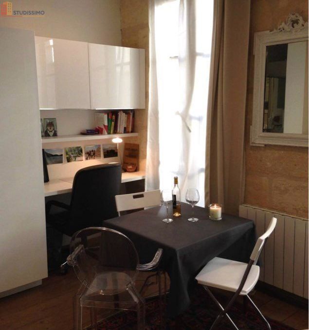 Studio meublé 27m² Bordeaux centre - Calme, plein centre - Photo 1