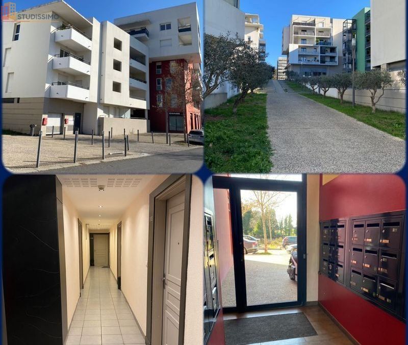 Studio meublé 24m² Montpellier 34070 - Terrasse, parking privé - Photo 4