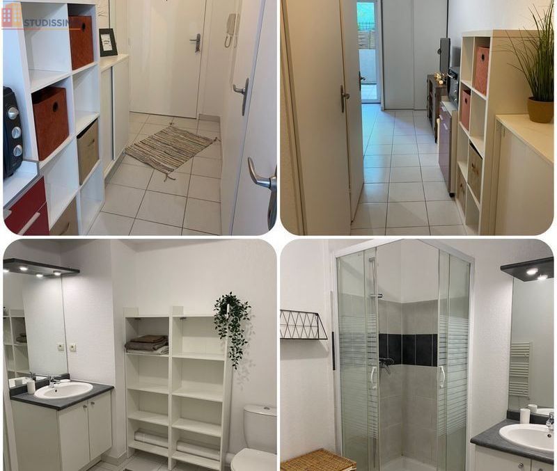 Studio meublé 24m² Montpellier 34070 - Terrasse, parking privé - Photo 1