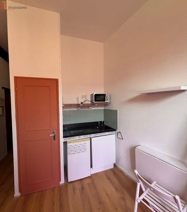Studio meublé 19m² Bordeaux 33800 - Charmant, lumineux - Photo 8