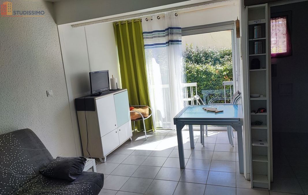 Studio meublé 25m² Valras-Plage - Cabine, parking - Photo 1