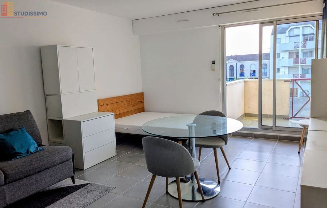 Studio meublé 29m² Bordeaux St-Augustin - Balcon, climatisation - Photo 8