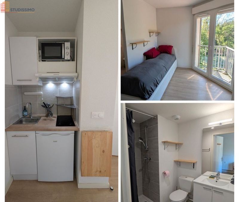 Studio meublé 18m² Pessac - Meublé, calme - Photo 1