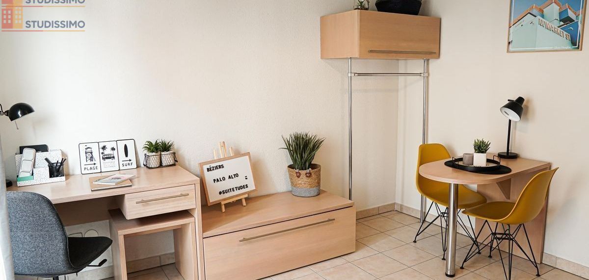 Studio meublé 19m² Béziers - Résidence sécurisée, coeur de ville - Photo 8