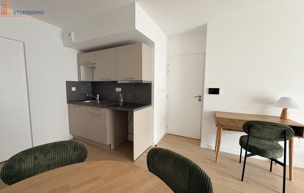 Studio meublé 27m² Rennes 35700 - Meublé, DPE C - Photo 9