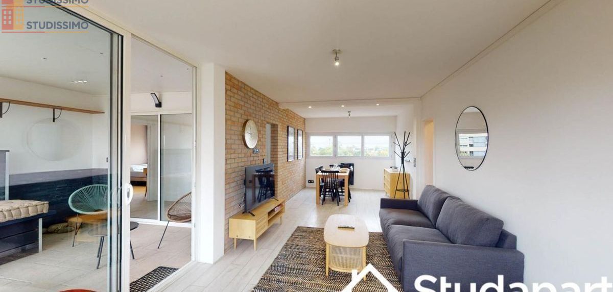 Studio meublé 12m² Bordeaux 33000 - Lumineux, dernier étage - Photo 7