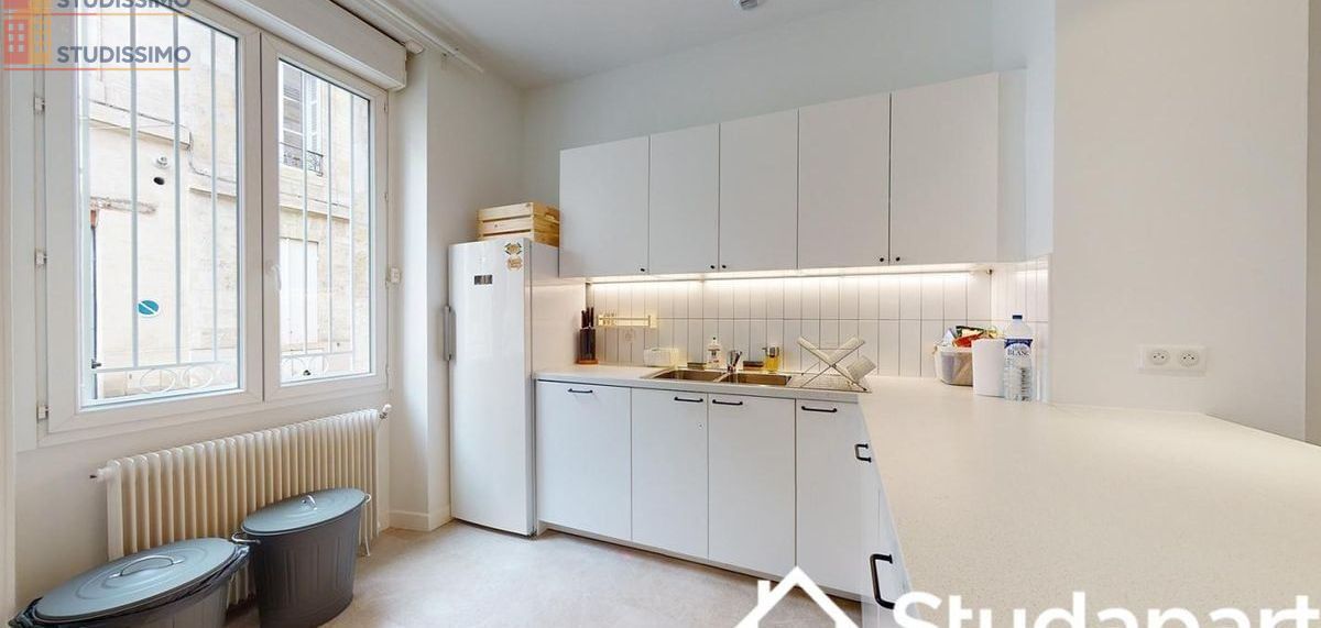 Studio meublé 10m² Bordeaux centre - Calme, lumineux - Photo 6
