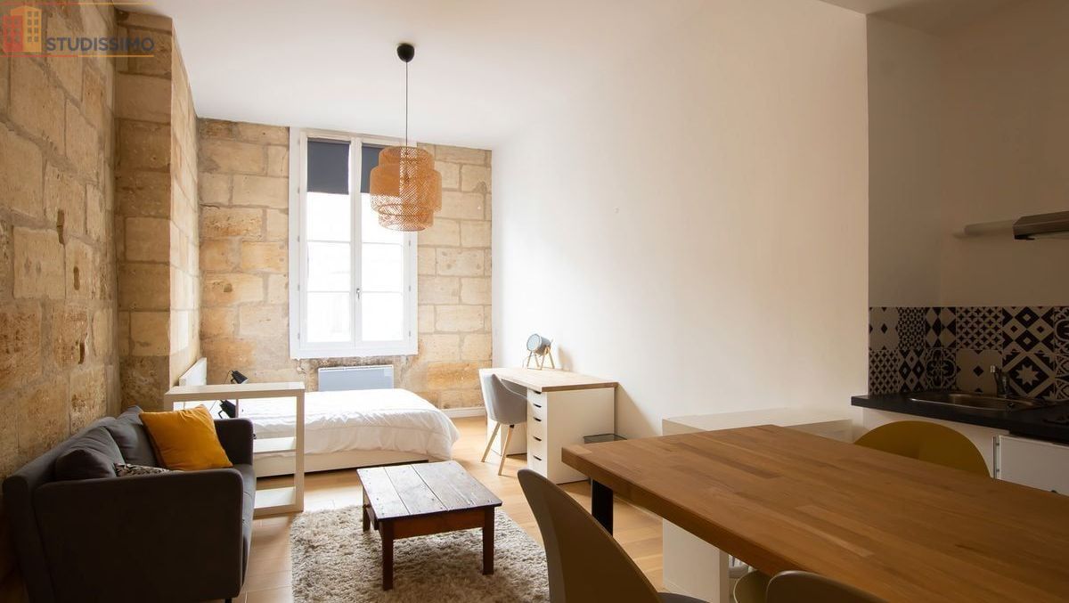 Studio meublé 30m² Bordeaux centre - Lumineux, meublé - Photo 8