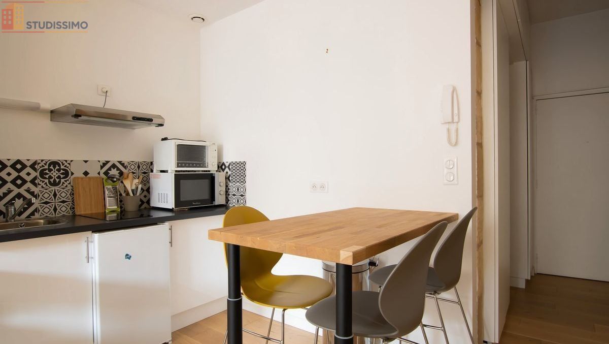 Studio meublé 30m² Bordeaux centre - Lumineux, meublé - Photo 6