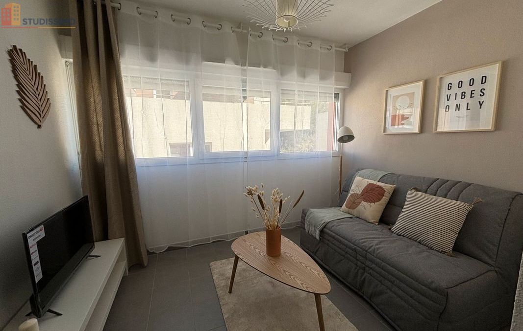 Studio 19m² Montpellier 34090 - Meublé, parking - Photo 1