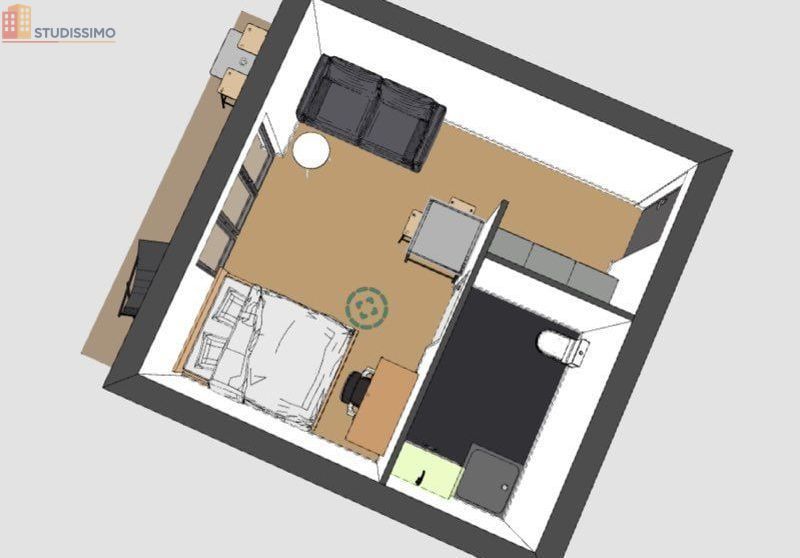 Studio 23m² Castelnau-le-Lez - Terrasse, parking privatif - Photo 4