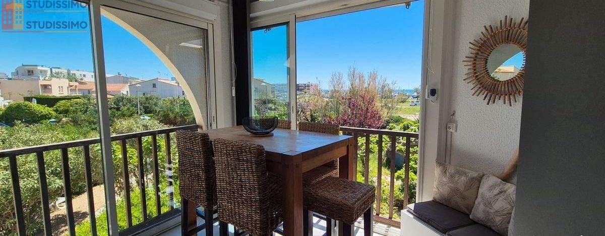 Studio 36m² Palavas-les-Flots - Vue mer, meublé - Photo 1